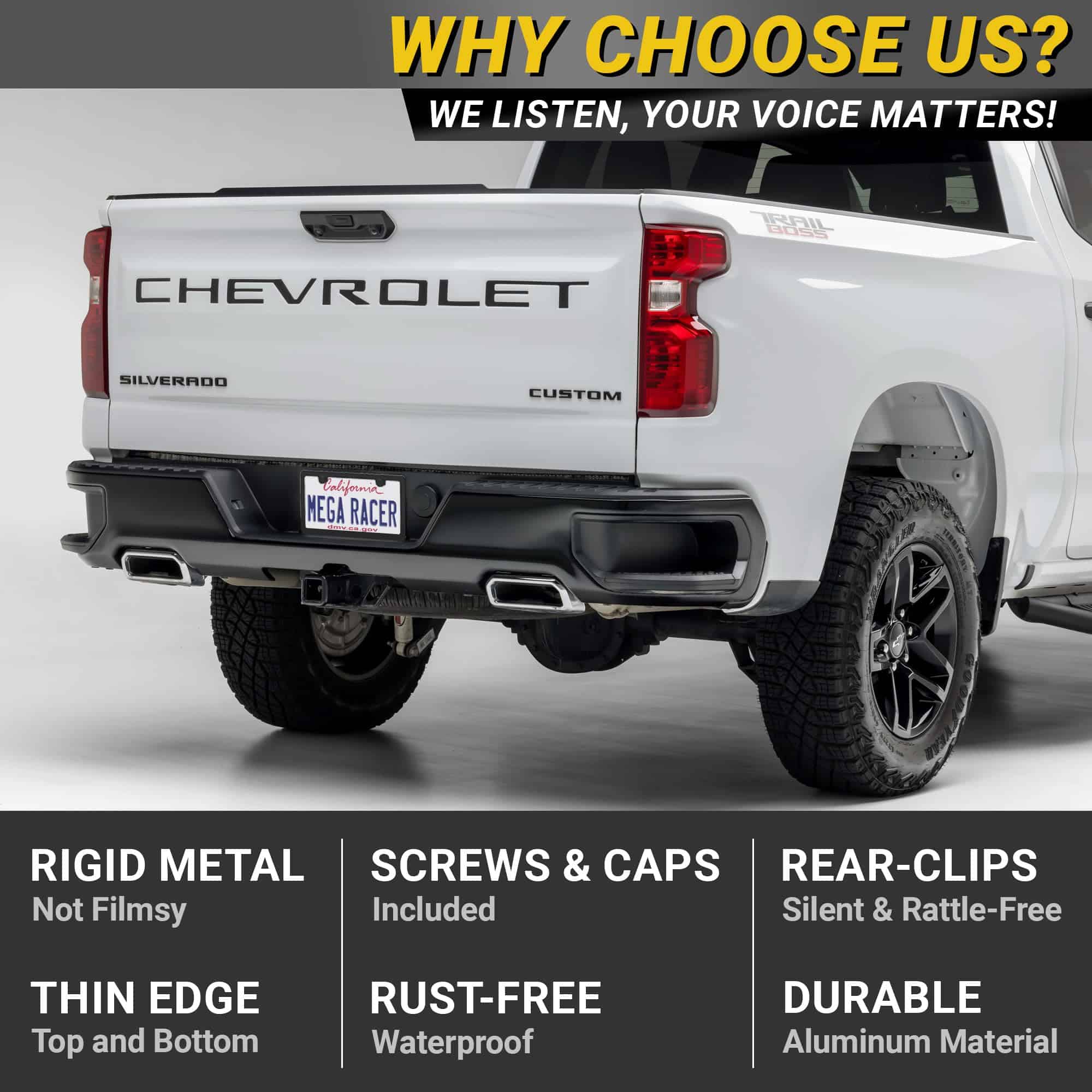 Porta Placas Delgado Negro Mate | 2 Pack | Marco Delgado de - Imagen 5