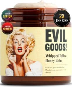 Bálsamo hidratante de tallow y miel de Manuka para piel,