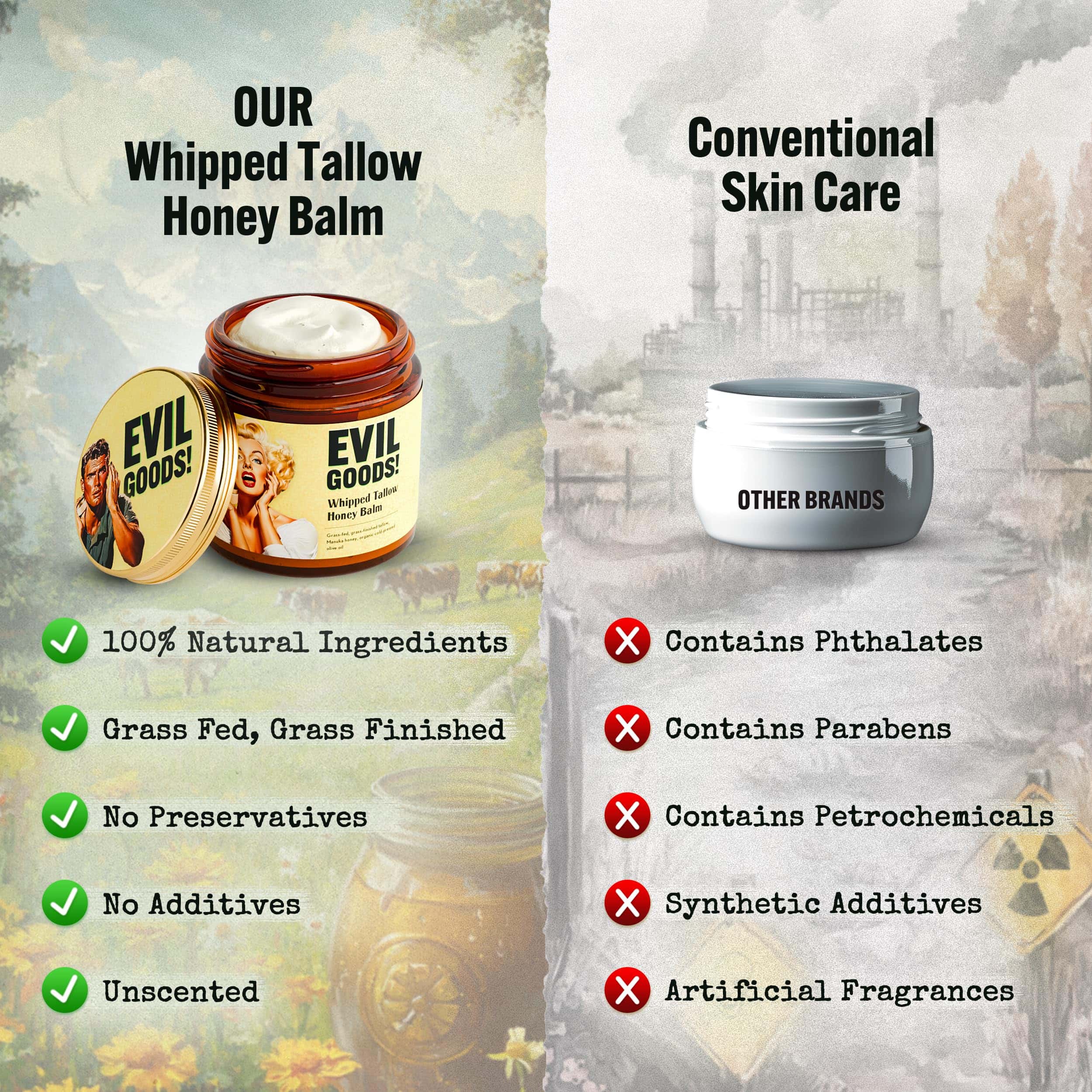 Bálsamo Hidratante de Tallow de Res y Miel de Manuka para - Imagen 5