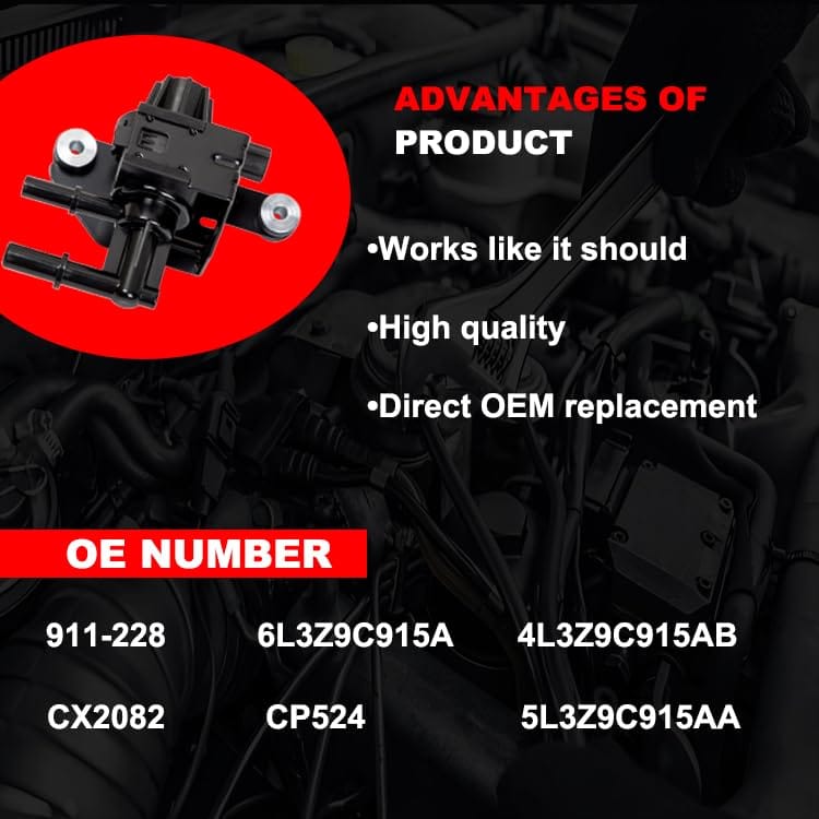 Válvula de Purga de Canister de Emisiones -L3Z9C915A - Imagen 4