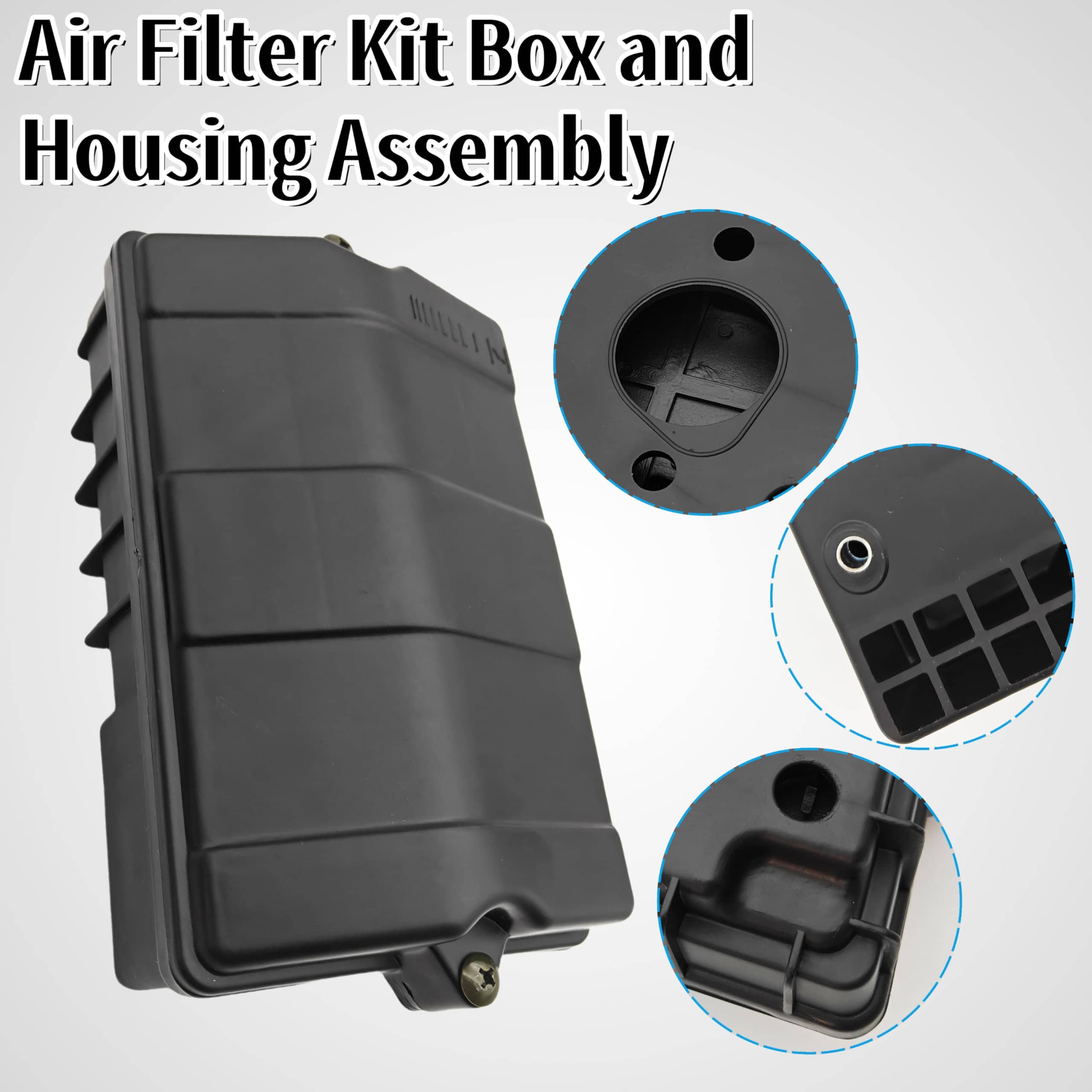Kit de filtro de aire y caja de montaje compatible con - Imagen 3