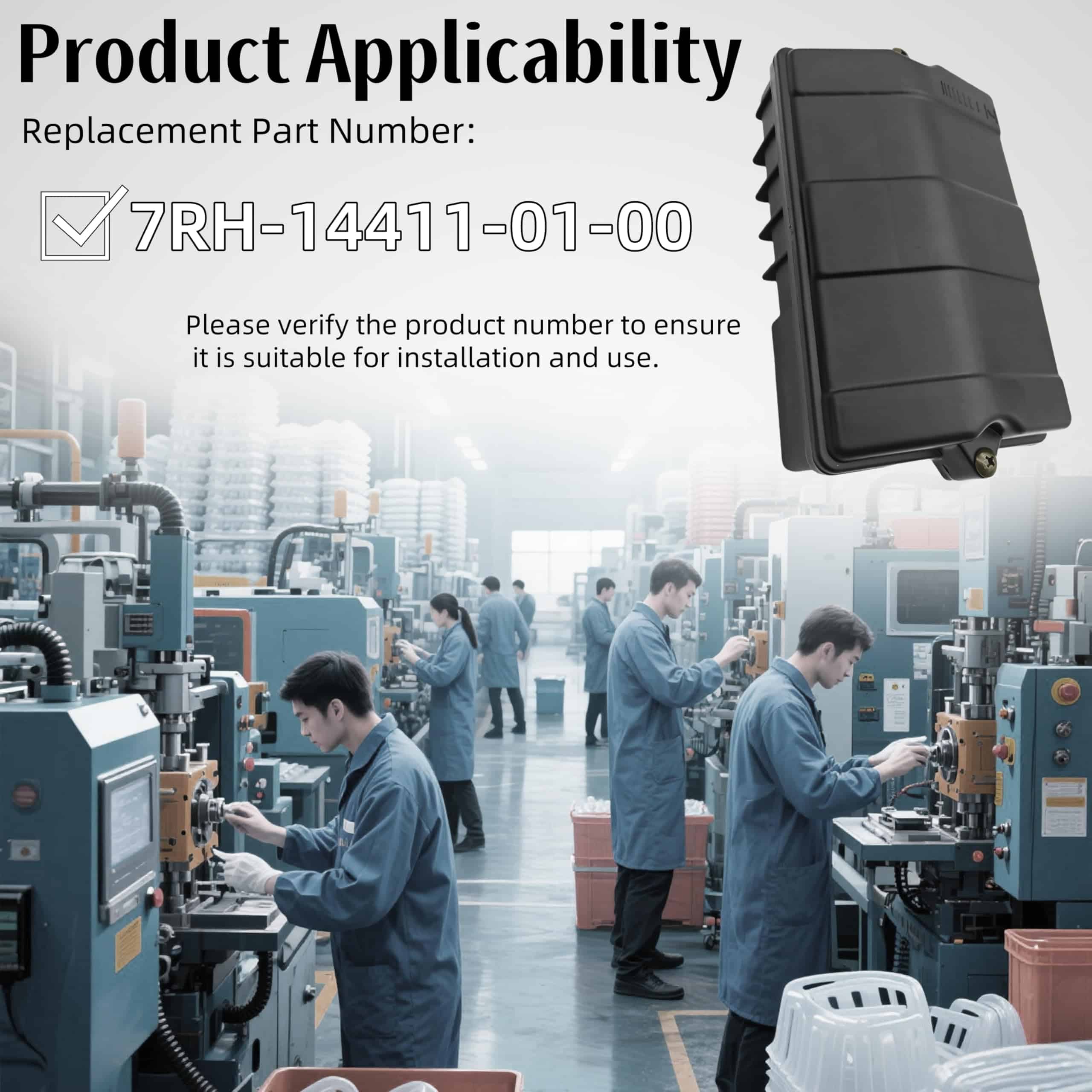 Kit de filtro de aire y caja de montaje compatible con - Imagen 4