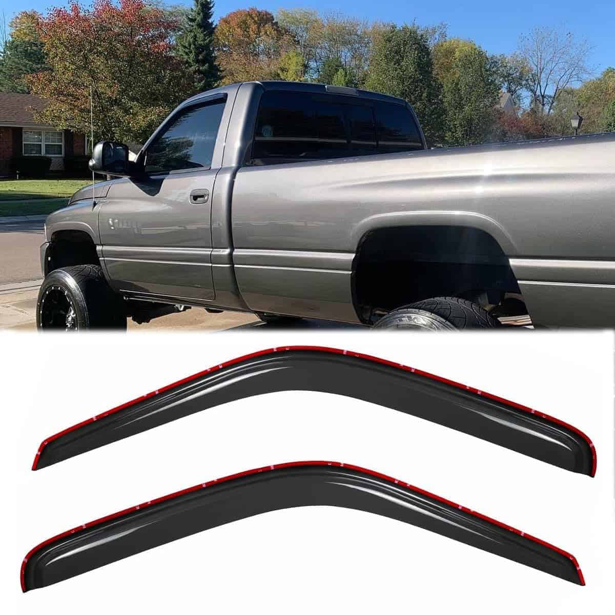 Deebior 2pcs Original Ventanas Viseras a Prueba de