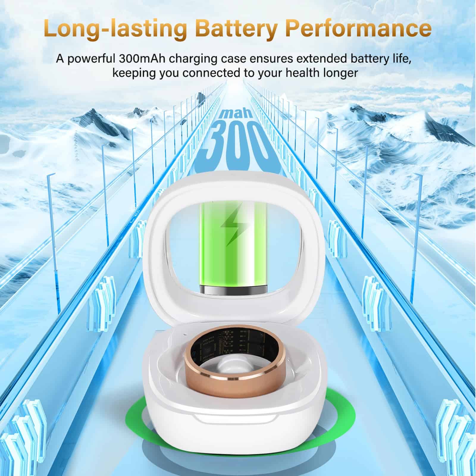 Anillo Inteligente Weylmd con Monitoreo de -Rose Gold - Imagen 8