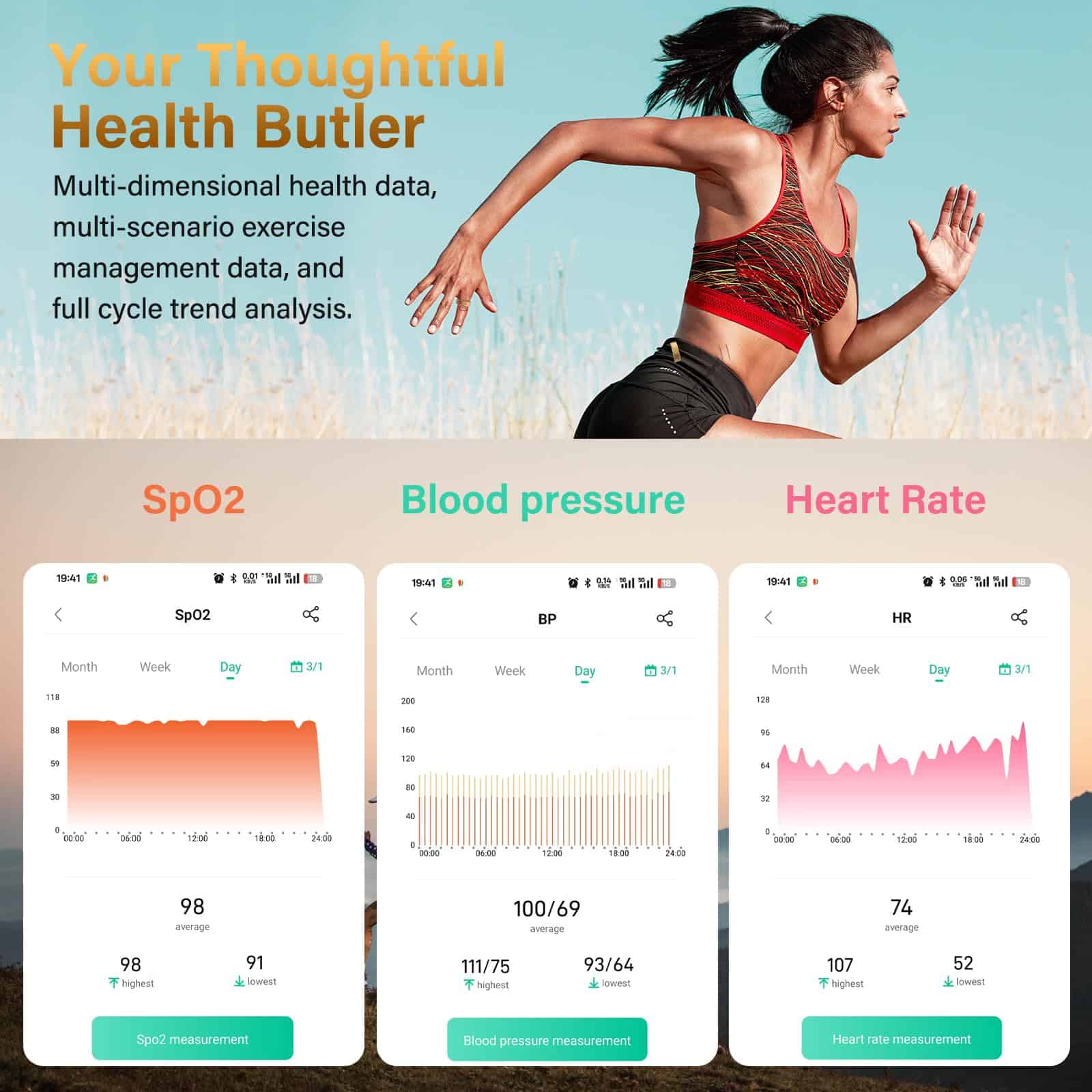 Anillo Inteligente Weylmd con Monitoreo de -Rose Gold - Imagen 4