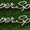 2 Emblemas Script Super Sport 3D Placa Frontal Lateral