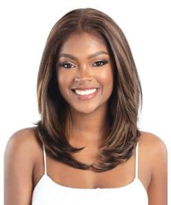 Pelucas Sintéticas Shake-N-Go Snatched -Marrón Oscuro