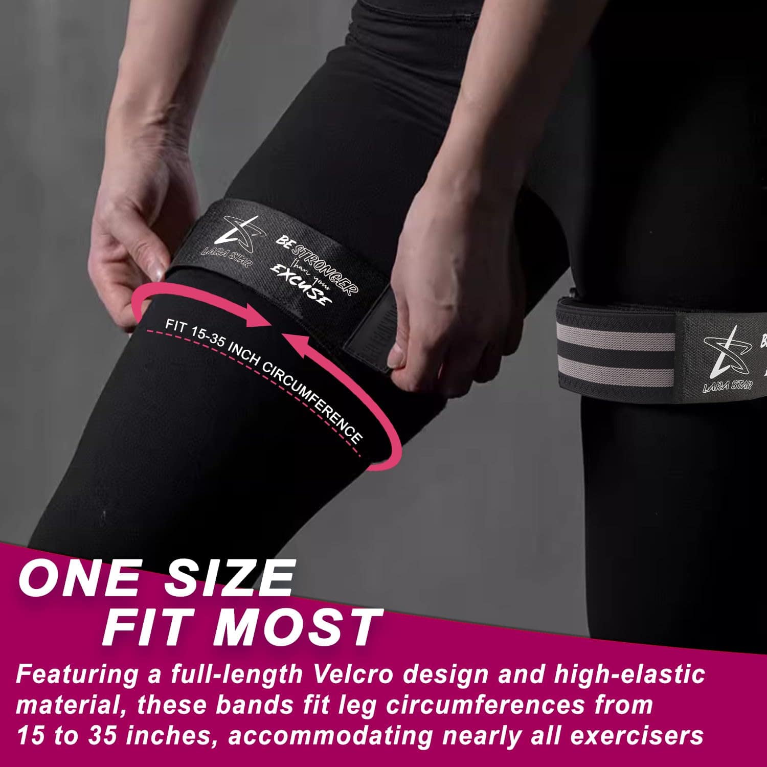 Bandas de restricción de flujo sanguíneo para glúteos de - Imagen 5