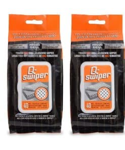 Q-Swiper Grill Cleaning Wipes - 80 Count (2x40). Limpiador