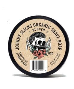 Jabón de Afeitar Orgánico Johnny Slicks - Favorece un