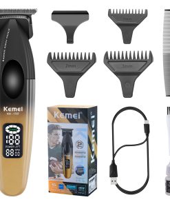 Recortadora de Barba KEMEI 1787 para Hombres, Cortadora de