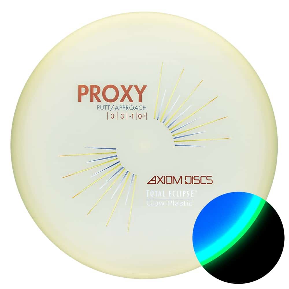 Axiom Discs Total Eclipse Glow 2.0 Proxy Disc Golf Putter - Imagen 4