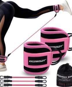 Bandas de Resistencia para Tobillo (Mejoradas), Pesas para