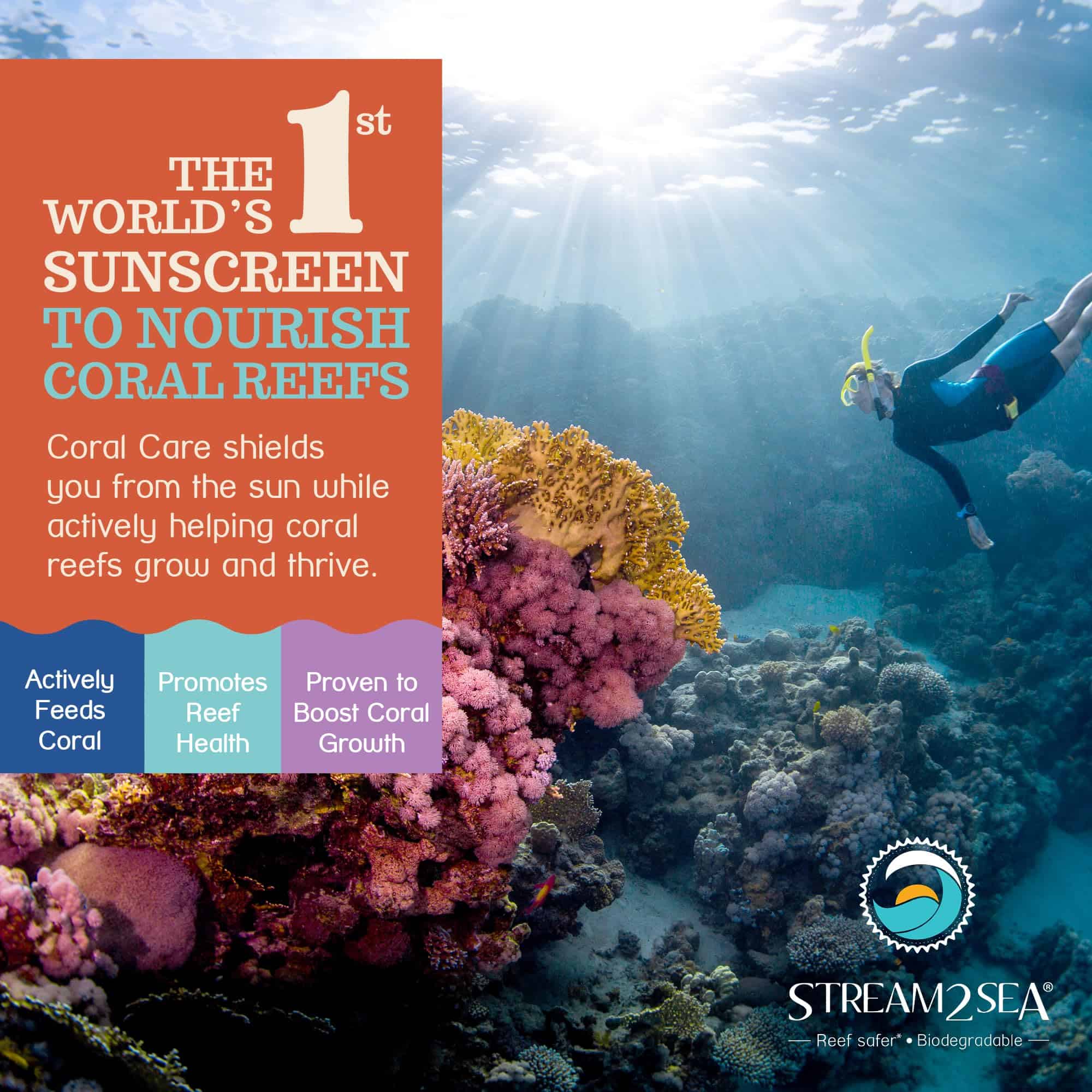 Protector solar Stream2Sea Coral Care SPF 30 Tamaño de - Imagen 3