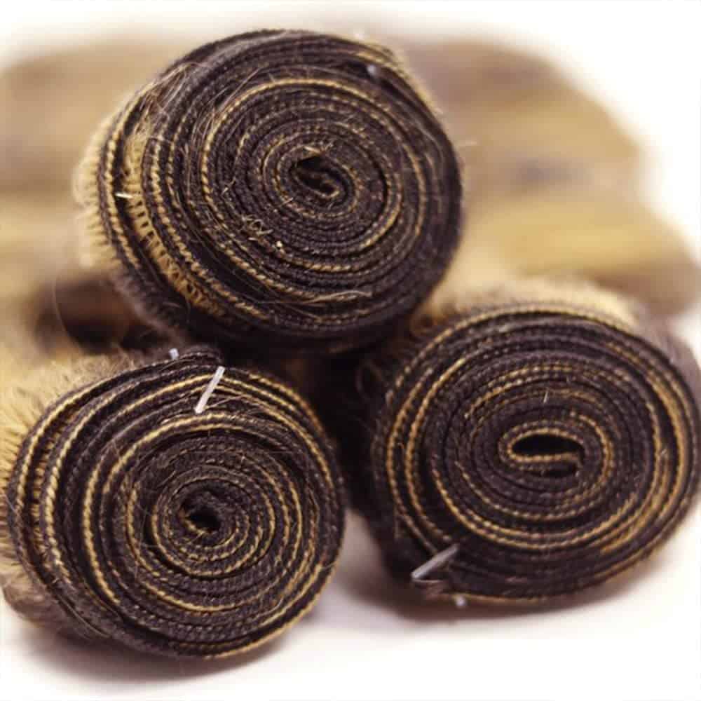 Mechones de Onda Corporal Rubia Destacada P4/27 Cabello - Imagen 5