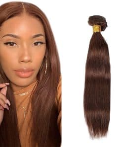 #4 Paquetes de Cabello Humano Recto 28 Pulgadas 1 Bundle