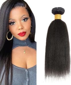 Bundles de Cabello Humano Yaki Straight 28 Pulgadas 1