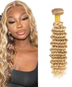 Mechones Rubios Destacados P27/613 de Onda Profunda Cabello