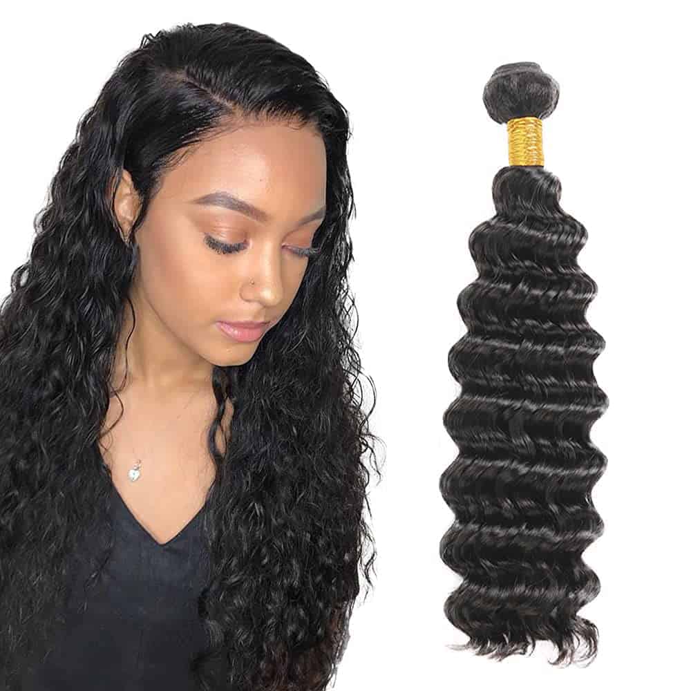 Paquetes de Cabello Humano Ondas Profundas 26 Pulgadas 1