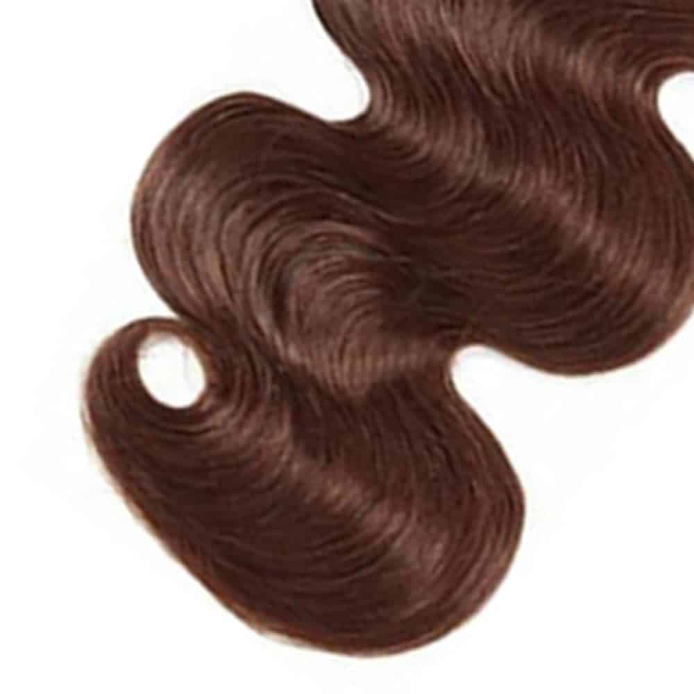 #4 Brown Bundles Cabello Humano Ondas del Cuerpo 26 - Imagen 6