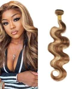 Paquetes de Cabello Humano Ondulado en Cuerpo P4/27 Destaca