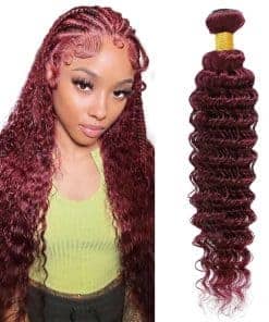#99J Mechones Ondulados de Cabello Humano 26 Pulgadas 1