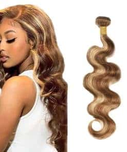 Mechones de Cabello Humano Onda Corporal P4/27 Destacado
