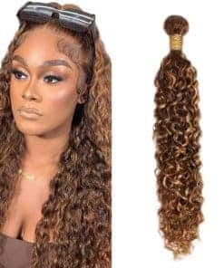 Mechones Rubios con Reflejos P4/27 Onda de Agua Cabello