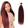 #99J Paquetes de Cabello Humano Yaki Straight de 26