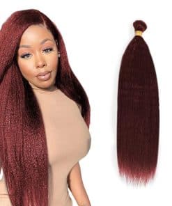 #99J Paquetes de Cabello Humano Yaki Straight de 26