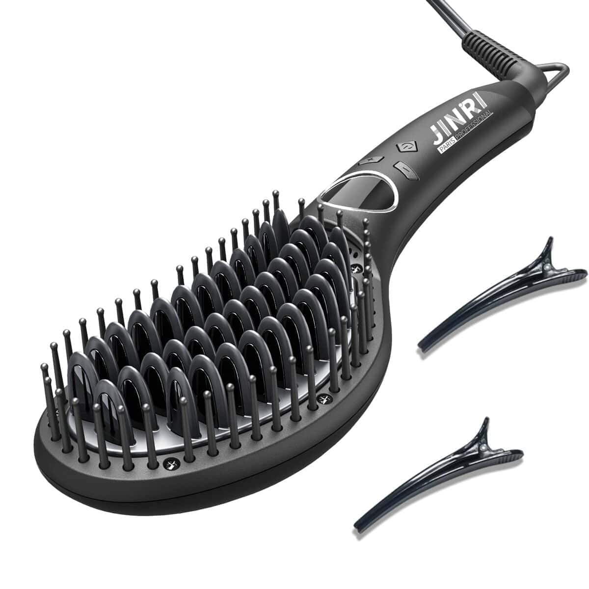 Cepillo para cabello JINRI, Volumen Explosivo, Plancha para