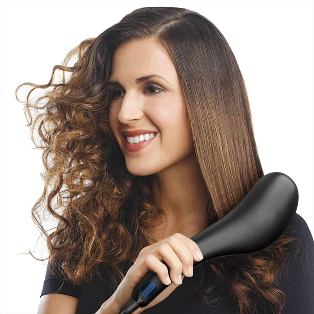 Cepillo para cabello JINRI, Volumen Explosivo, Plancha para - Imagen 4