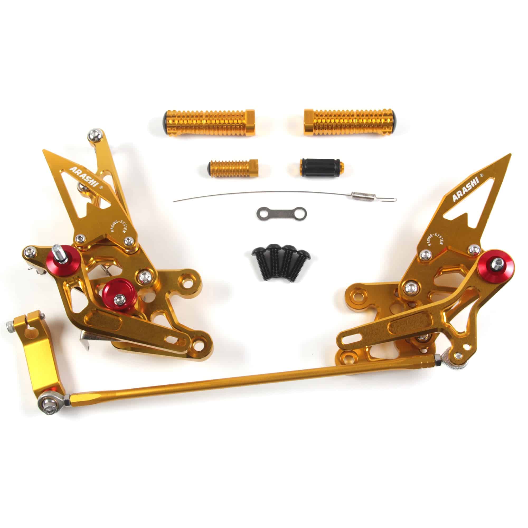 Rearsets Ajustables V2.0 Compatible con Yamaha FZ1