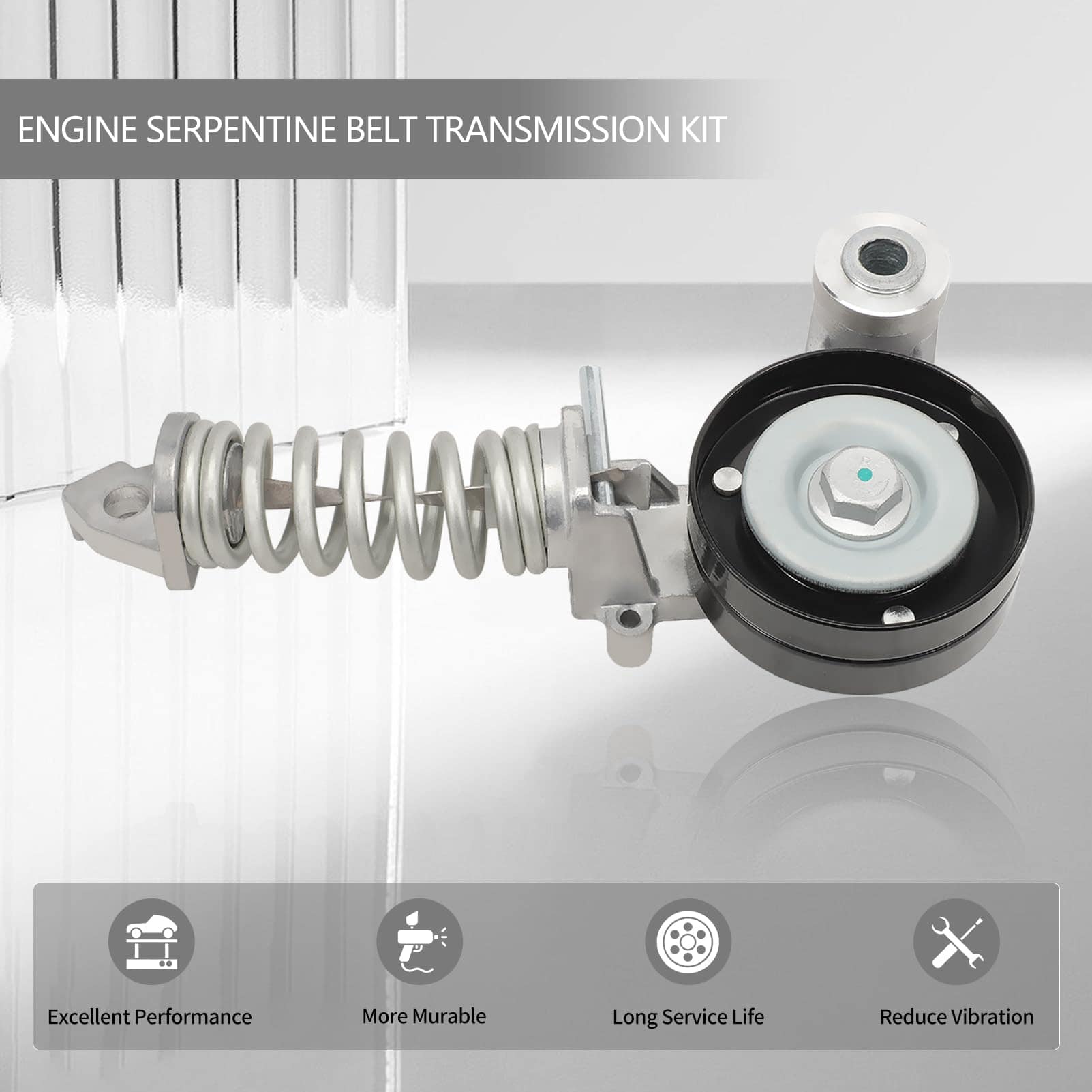 Kit de Correa de Transmisión del Motor Fraylis con Perno y - Imagen 7