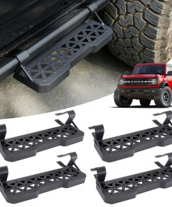 4PCS EZ-Steps Peldaños Auxiliares para Ford Bronco