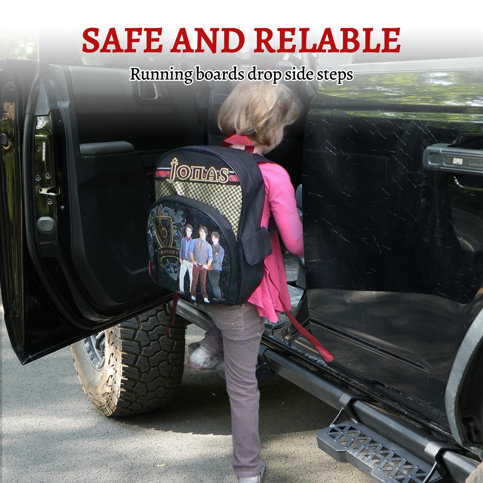 4PCS EZ-Steps Peldaños Auxiliares para Ford Bronco - Imagen 7