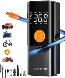 Inflador de neumáticos Compresor de aire portátil, 150PSI