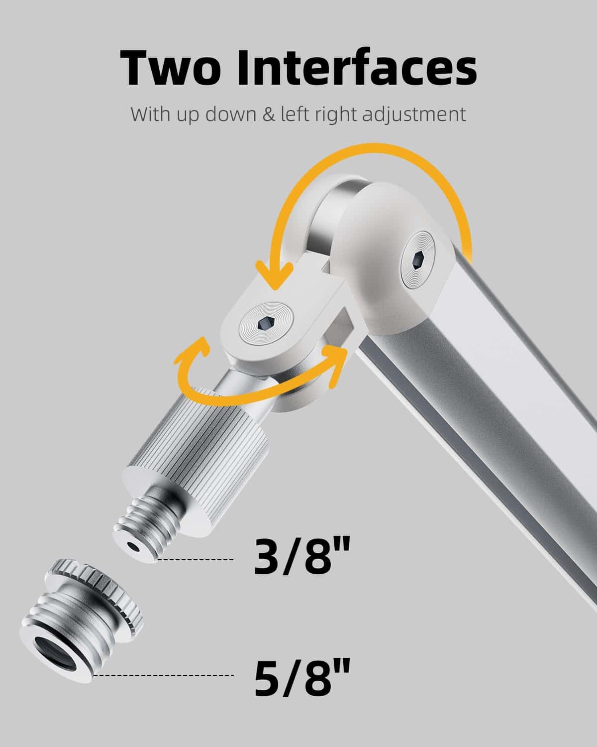 Brazo para Micrófono TODI, Brazo de Micrófono Giratorio - Imagen 7