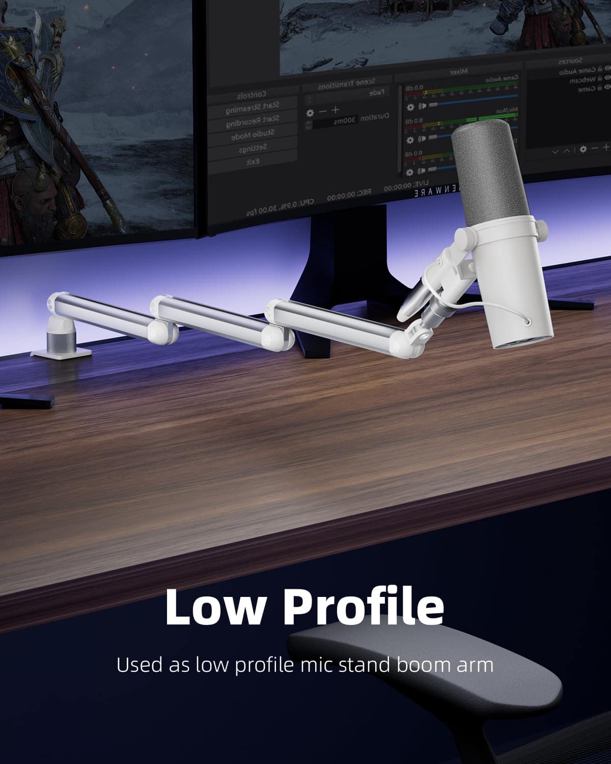Brazo para Micrófono TODI, Brazo de Micrófono Giratorio - Imagen 5