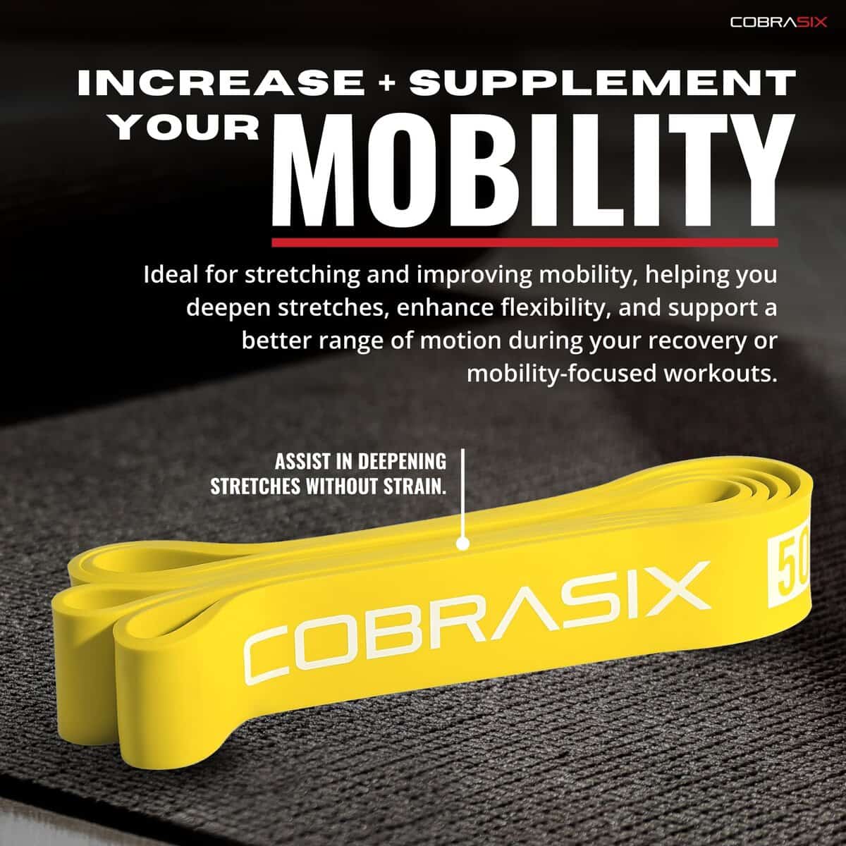 Bandas de Resistencia COBRASIX para Hombres -X-Light Band - Imagen 7