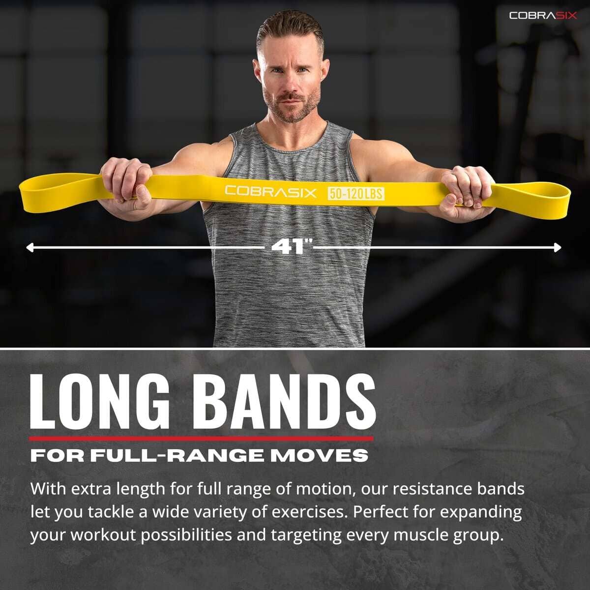 Bandas de Resistencia COBRASIX para Hombres -X-Light Band - Imagen 8