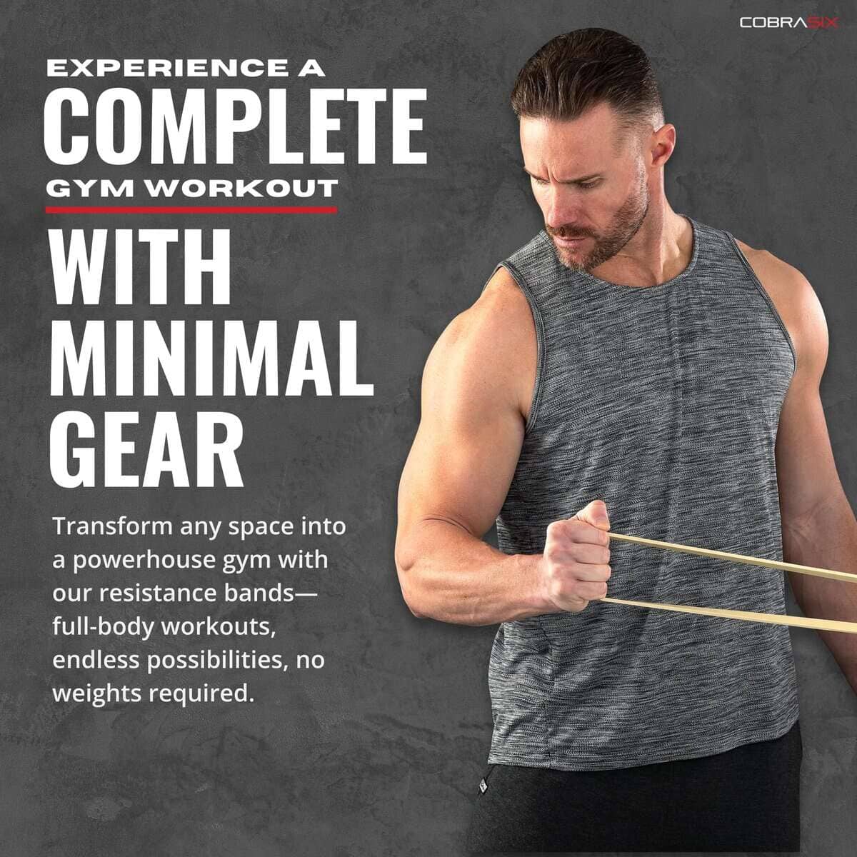 Bandas de Resistencia COBRASIX para Hombres -X-Light Band - Imagen 4