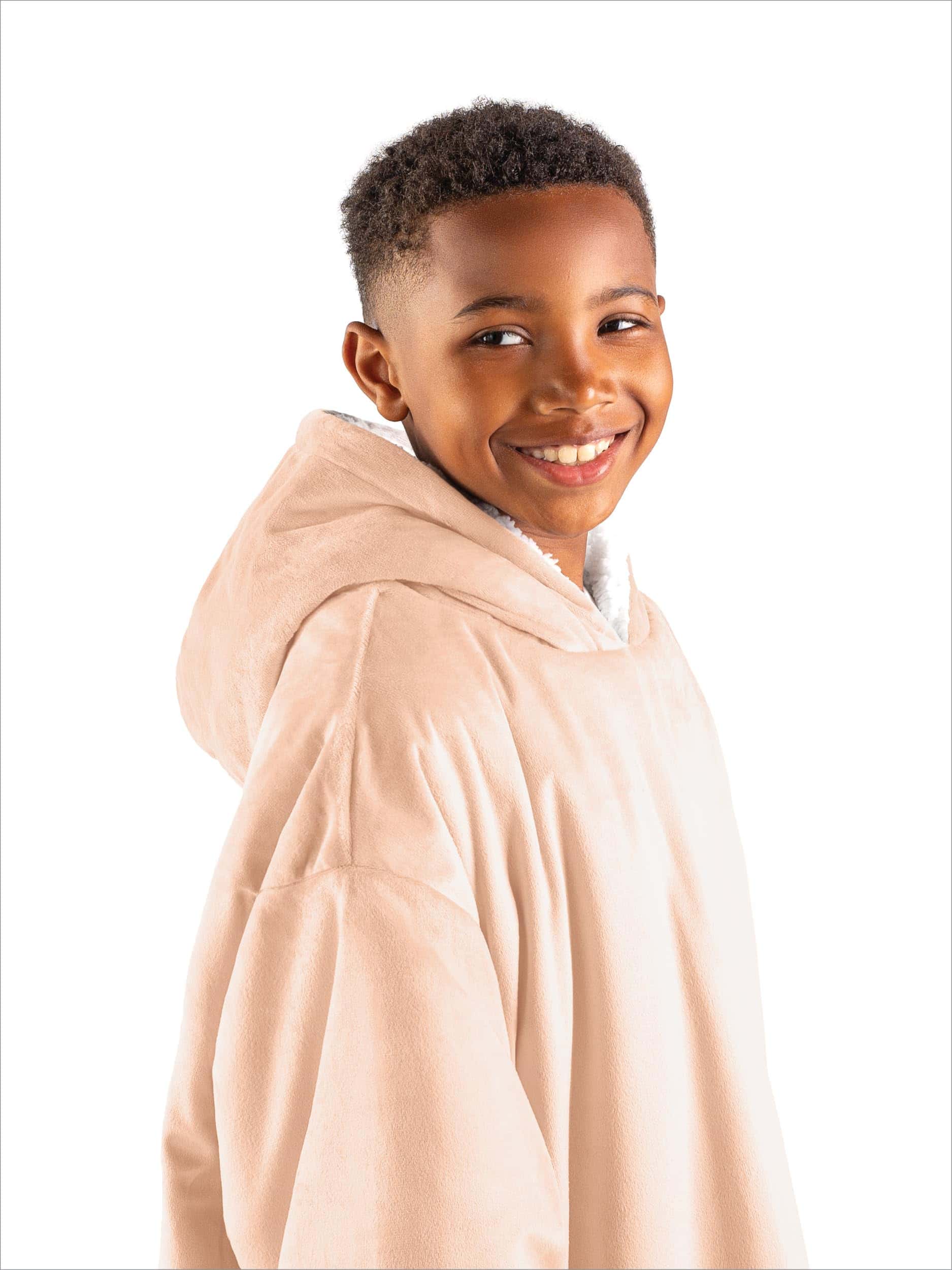 Manta Wearable con Capucha de Sherpa de Bare Home - Manta - Imagen 8