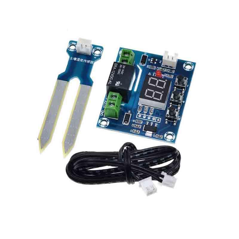 5PCS XH-M214 Sensor de Humedad del Suelo 12V Controlador de - Imagen 3