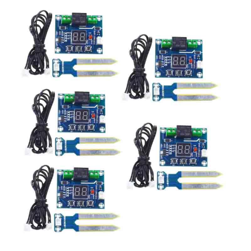 5PCS XH-M214 Sensor de Humedad del Suelo 12V Controlador de