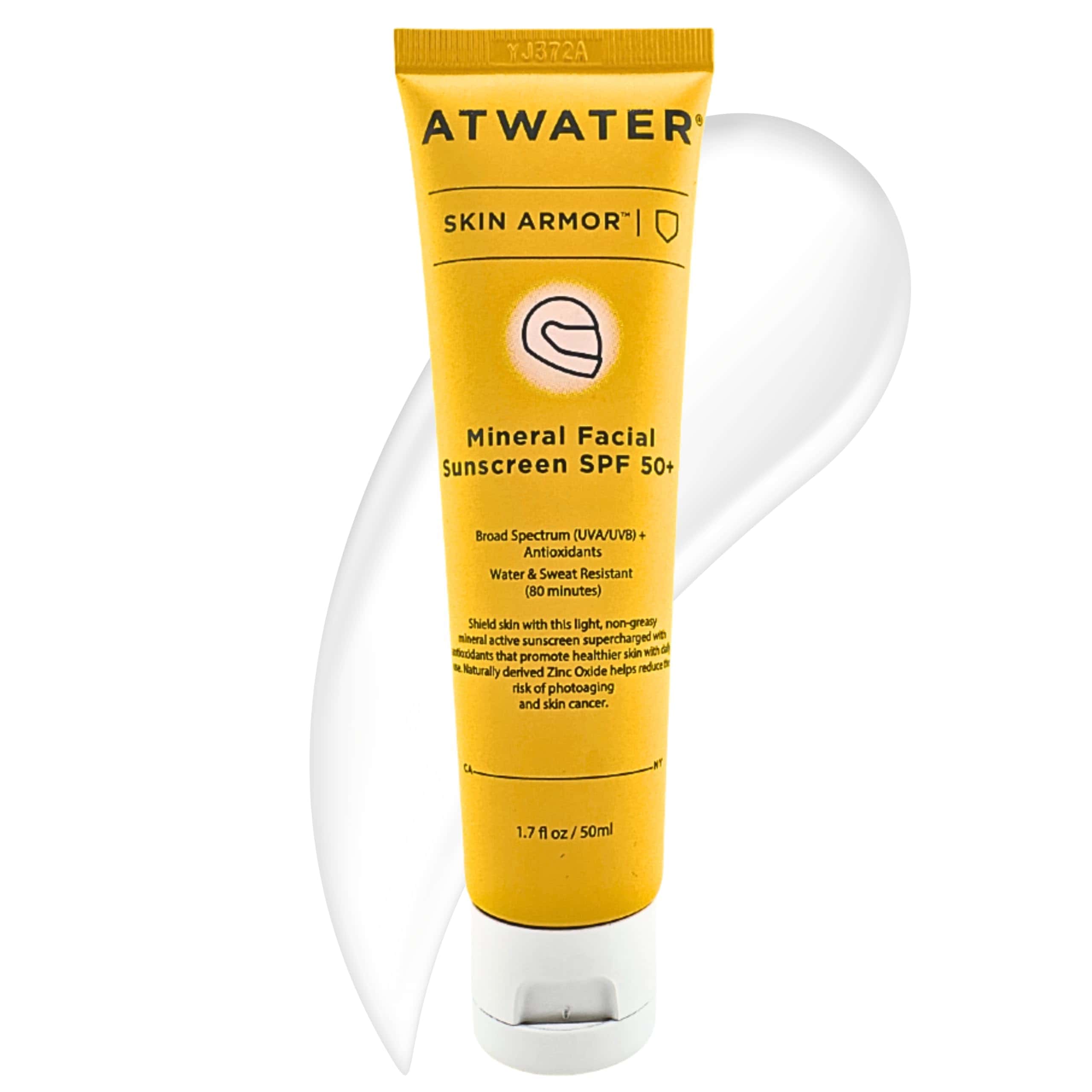 Protector Solar Facial Mineral Diario ATWATER para Hombres