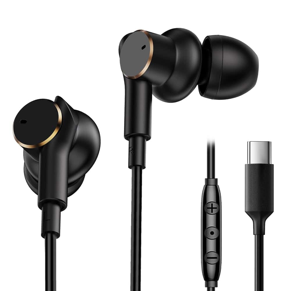 Auriculares con cable USB C BACKWIN con Cuatro Altavoces, - Imagen 4