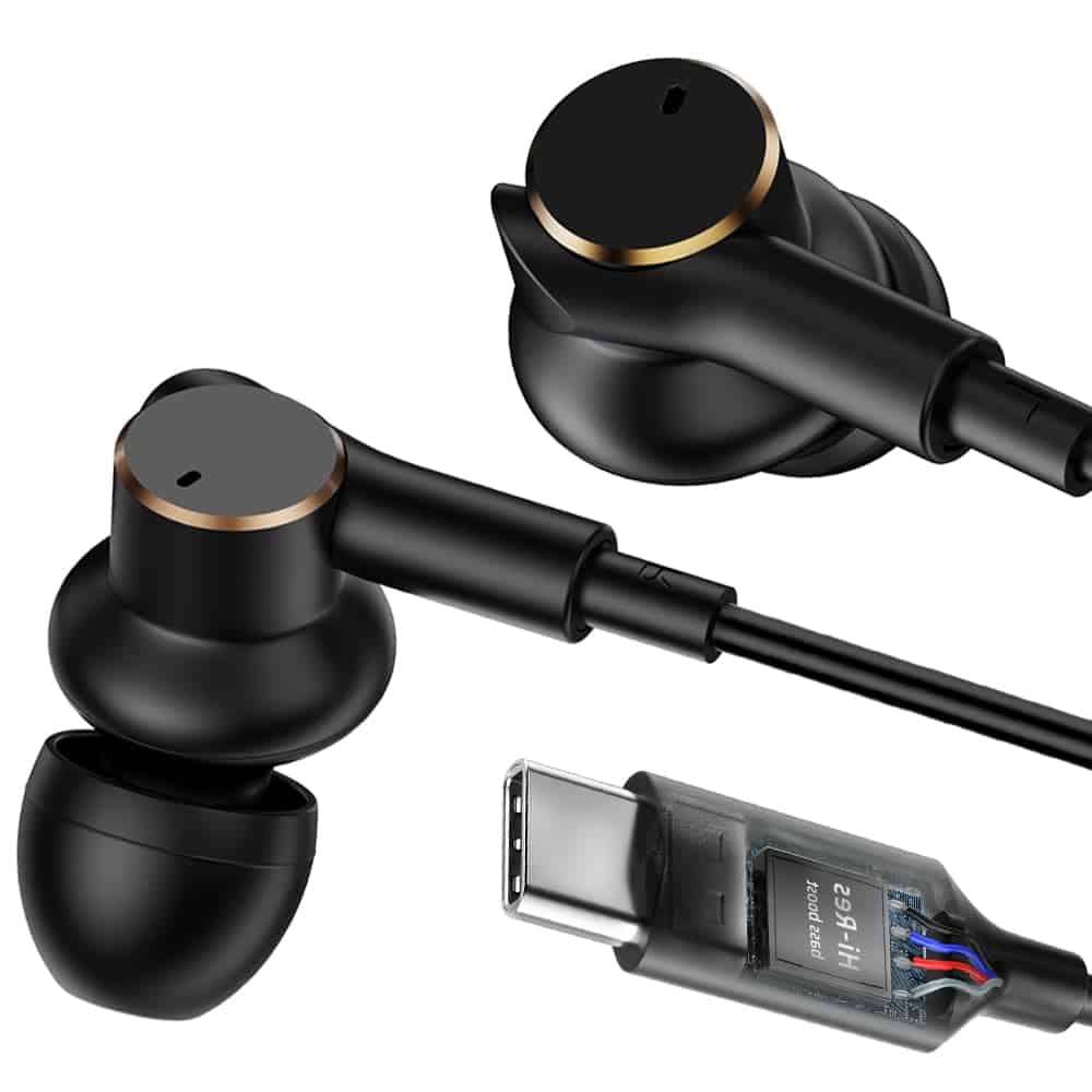 Auriculares con cable USB C BACKWIN con Cuatro Altavoces, - Imagen 9