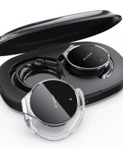 Audífonos Bluetooth 5.4 On Ear, -Negro y Plateado