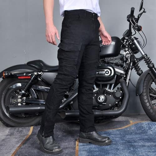 Pantalones Vaqueros de Motocicleta para Hombre con - Imagen 5